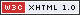Valid XHTML 1.0